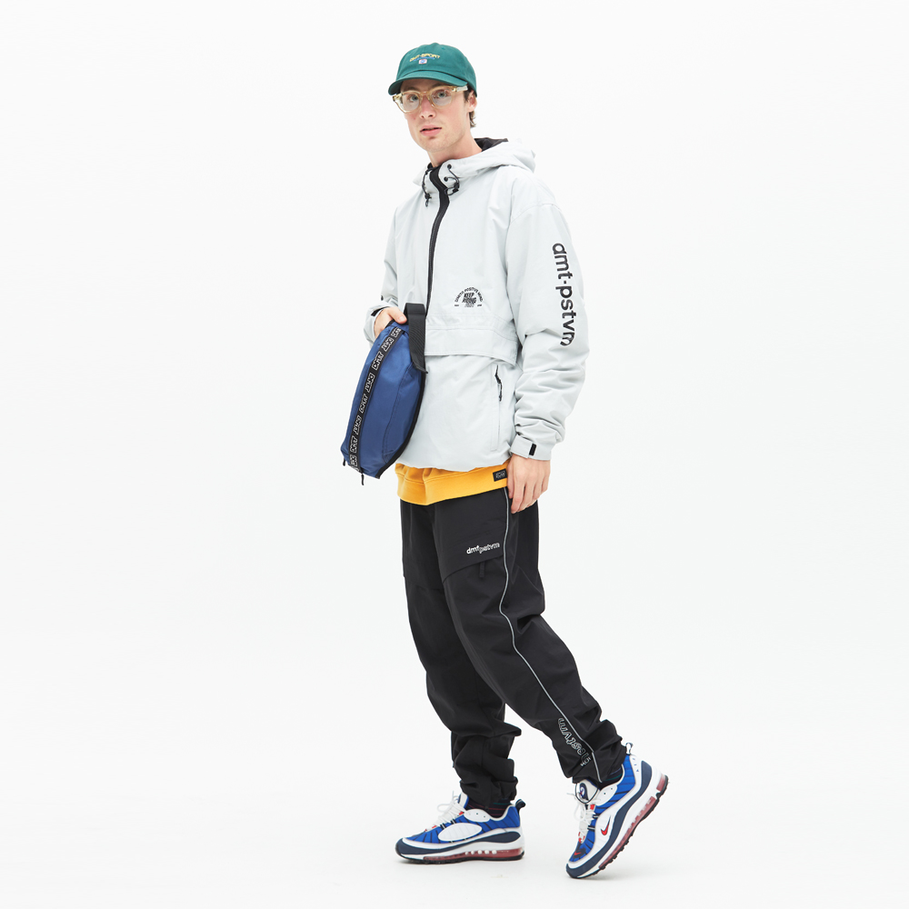 THEBOUNCE 디엠티_피에스티브이엠FONT LOGO 6 PANEL CAP GREEN