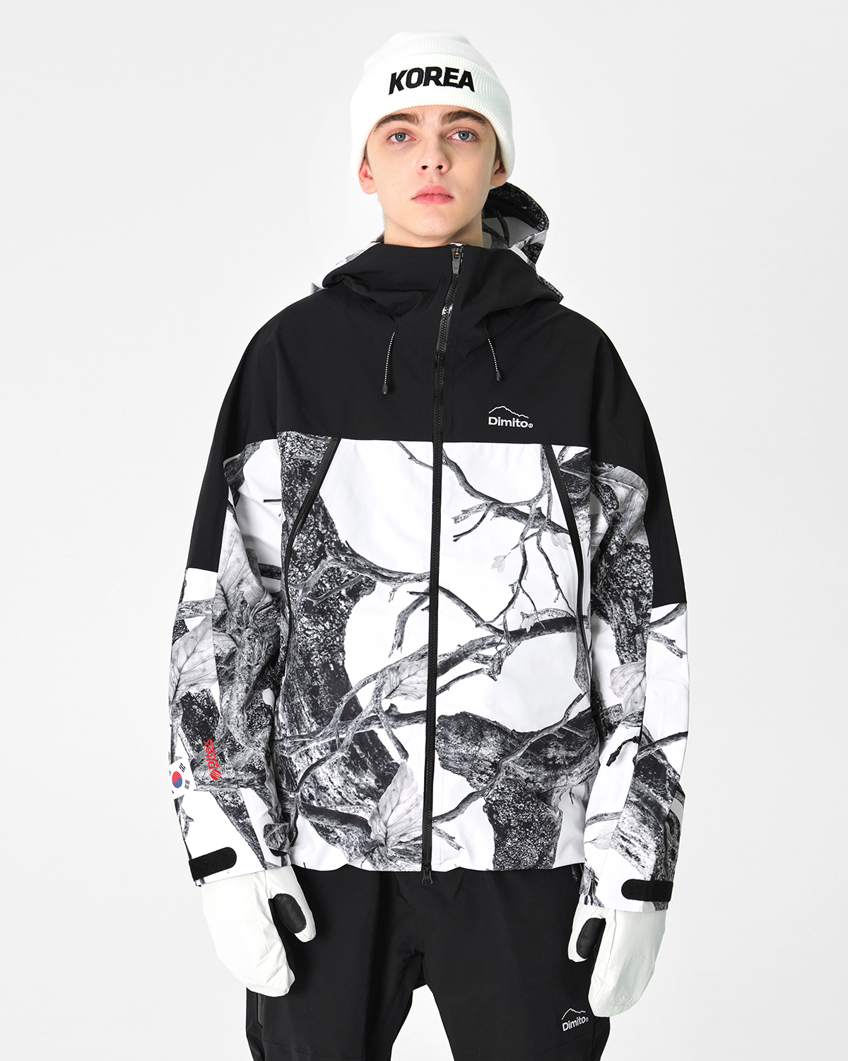 Korean snowboard clearance jacket